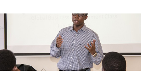 SOB Guest Lecture by Regional Business Manager East and Central Africa, Monster Energy Europe LTD.