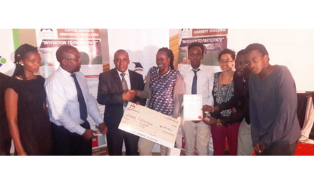 Riara School of Business Students Excel at the Capital Markets University Challenge 2015-2016
